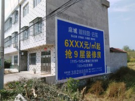 仁怀墙体广告质量分析