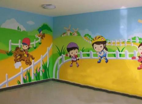 仁怀幼儿园墙体彩绘制作流程及注意事项