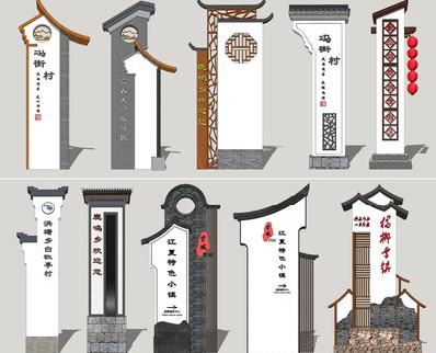 仁怀美丽乡村标识标牌有哪些分类？