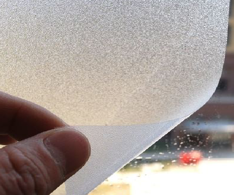 仁怀玻璃门外面粘广告用什么材料好？